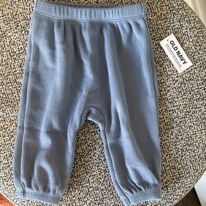 Pull-On Cozy Thermal-Knit Jogger Pants for Baby- NWT- 3-6m